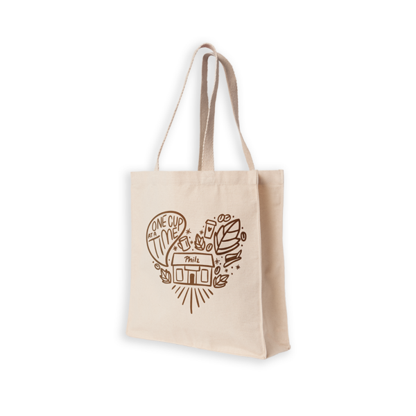 One Cup at a Time Tote Bag